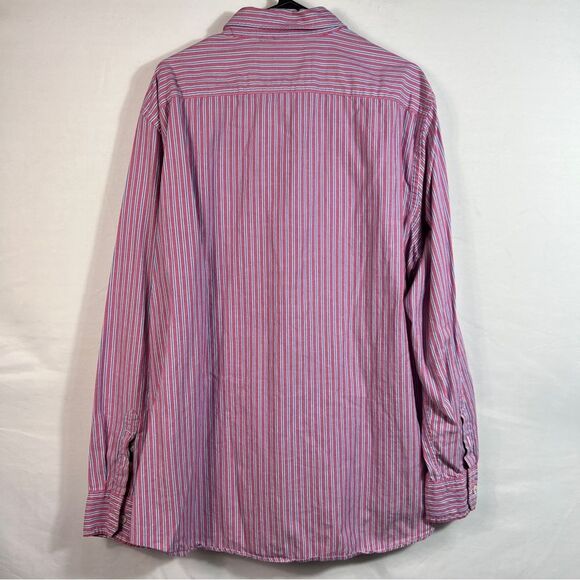 Mens American Eagle Outfitters Salmon Long Sleeve Button Down Shirt 0635 - Picture 8 of 10